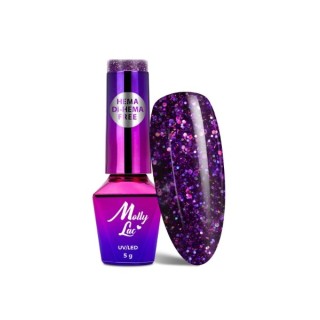 MollyLac /636/ Spotlight Tinkleberry hybride nagellak 5 ml