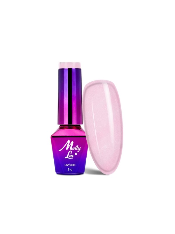 MollyLac /221/ Winter Crystalize Secret Swing hybride nagellak 5 ml