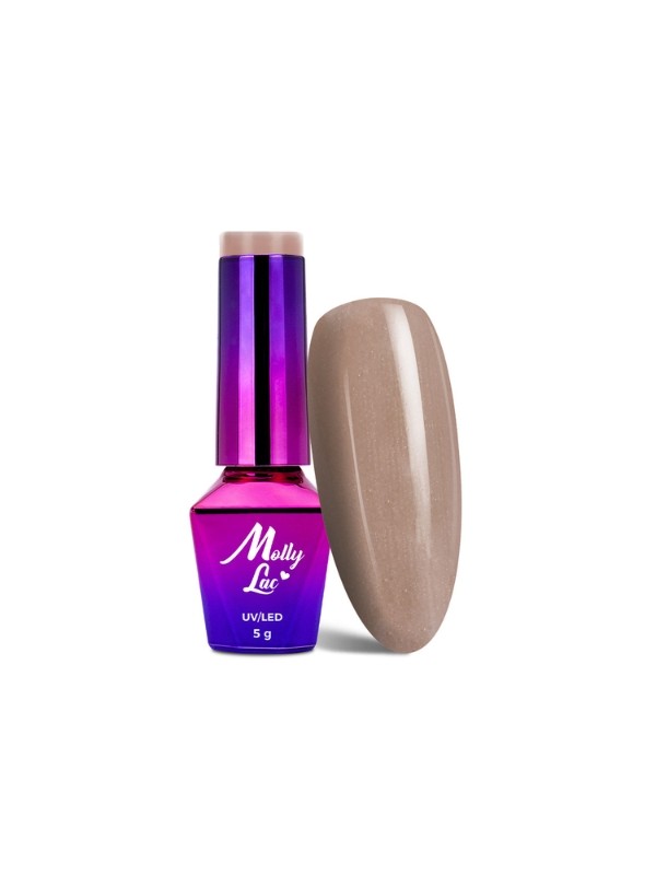 MollyLac /211/ Obsession Hybride Nagellak Light Terracota 5 ml