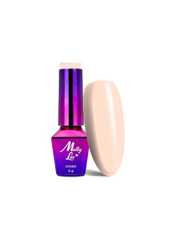 MollyLac /126/ Yoghurt Milky Muffin Hybride Nagellak 5 ml