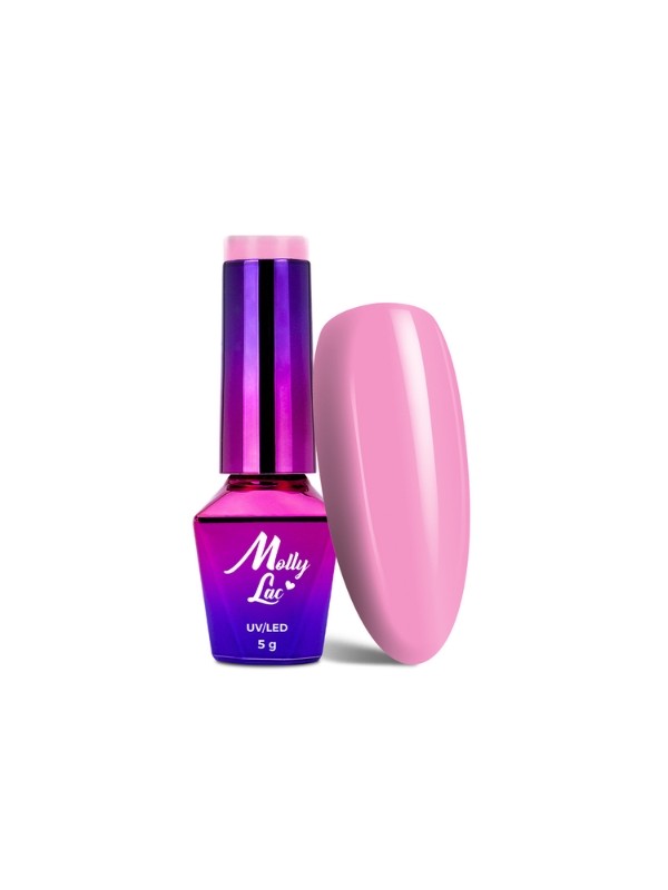 MollyLac /121/ Yoghurt Marshmallow hybride nagellak 5 ml