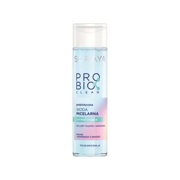 Soraya ProBio Schoon probiotisch micellair water voor het gezicht normaliserend 250 ml