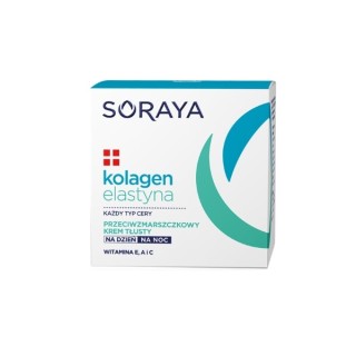 Soraya Collageen + Elastine anti-rimpel Vette gezichtscrème Dag/nacht 50 ml