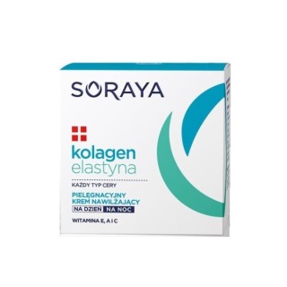 Soraya Collageen + Elastine verzorging Hydraterende gezichtscrème Dag/nacht 50 ml