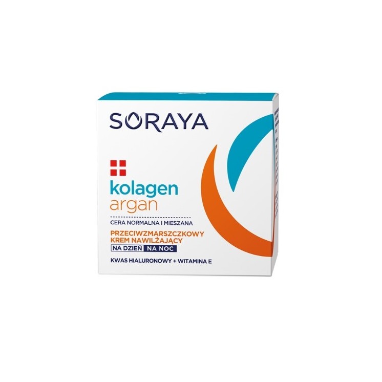 Soraya Collageen + Argan anti-rimpel Hydraterende gezichtscrème Dag/nacht 50 ml