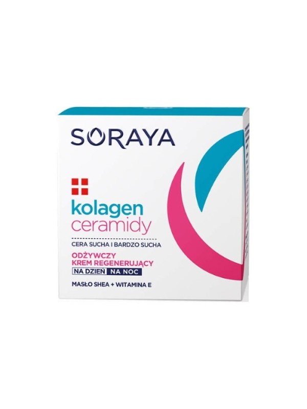 Soraya Collageen + Ceramides voedende regenererende gezichtscrème Dag/nacht 50 ml