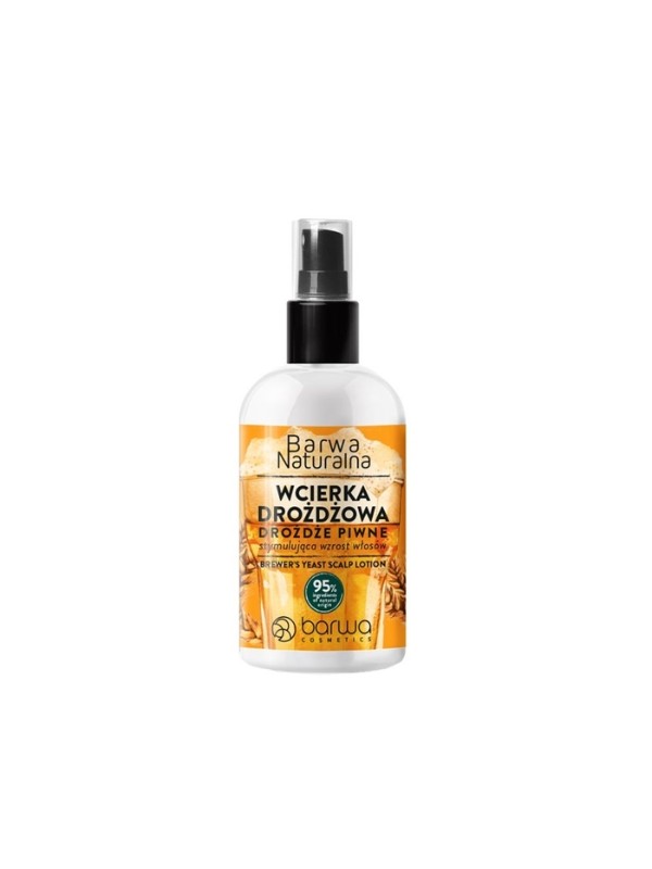 Barwa Naturalna Lotion die de haargroei simuleert Biergist 100 ml