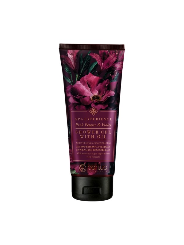 Barwa Spa Experience Feuchtigkeitsspendendes und regenerierendes Duschgel mit Pink Pfeffer und Violet 200 ml