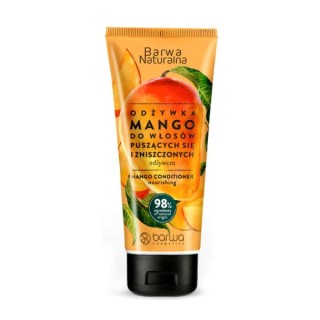 Barwa Naturalna Conditioner für krauses und strapaziertes Haar Mango in der 200-ml-Tube