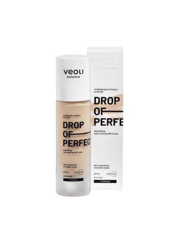 Veoli Botanica Drop of Perfection SPF20 smoothing and covering BB cream with a light formula /1.0/ Fairy 30 ml