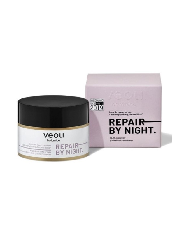 Veoli Botanica Reparatie 's nachts. hydraterende Nachtgezichtscrème 50 ml