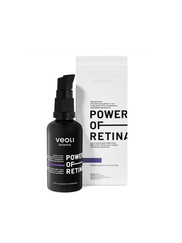 Veoli Botanica Power of Retinal anti-rimpel Nachtgezichtscrème Retinal 0,075% 40 ml