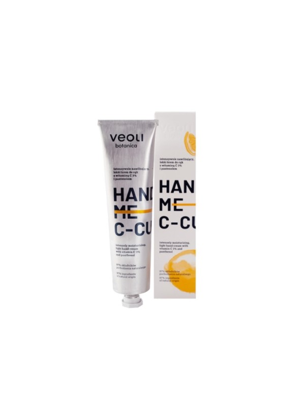 Veoli Botanica Hand Me C-Cure Intensively Moisturizing Light Hand Cream with Vitamin C 3% 75 ml