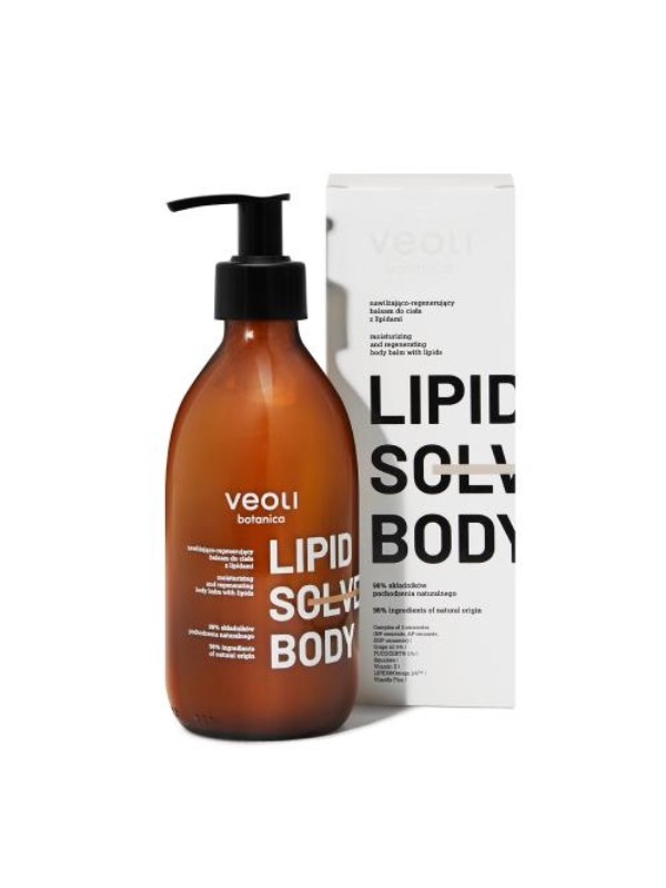 Veoli Botanica Lipid Solve Body hydraterende en regenererende bodylotion met lipiden 290 ml