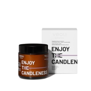 Веганська масажна свічка для тіла Veoli Botanica Enjoy the Candleness з 40% олії ши та олії кісточок сливи 100 мл