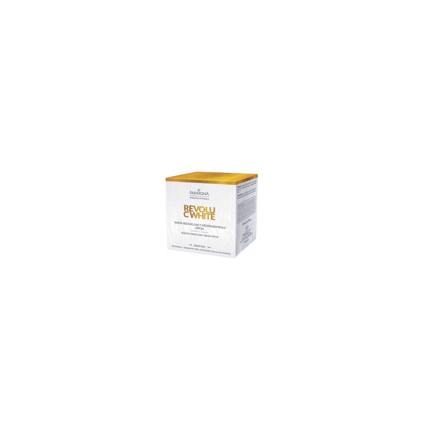 Farmona Professional REVOLU C WHITE Day face cream reducing discoloration with SPF30 filter 50 ml