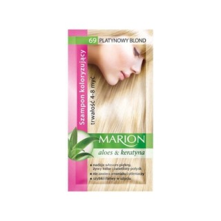 Marion Colorationsshampoo mit Aloe-Extrakt 4-8 Haarwäschen /69/ Blond 40 ml