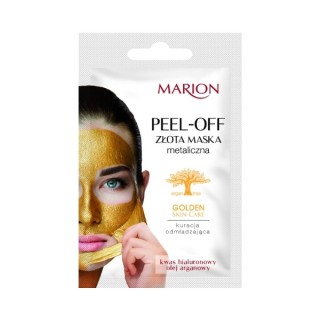 Marion Golden Skin Care Golden Peel-off Masker voor het gezicht Verjongende behandeling 6 g