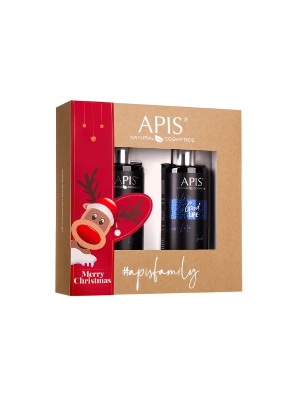 Apis Good Life cadeauset: Douchegel 300 ml + Bodylotion 300 ml