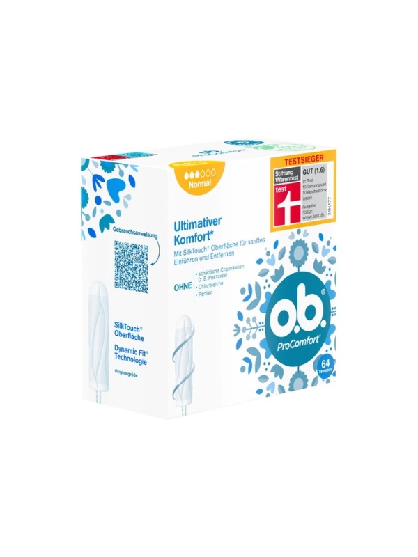 OB ProComfort Hygiene-Tampons Normal 64 Stück