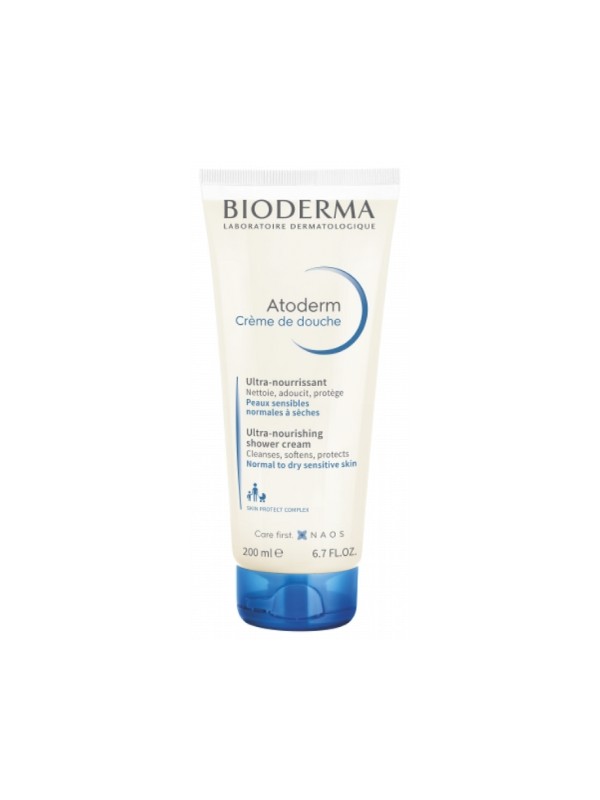 Bioderma Atoderm Кремоподібний гель для вмивання обличчя та тіла 200 мл