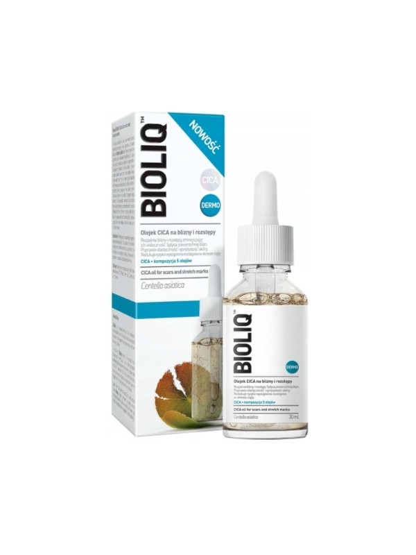 Bioliq Dermo CICA Körperöl gegen Narben und Dehnungsstreifen 30 ml