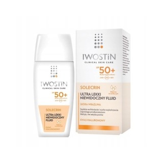 Iwostin Solecrin Ultra lekki niewidoczny Fluid do twarzy SPF50 40 ml