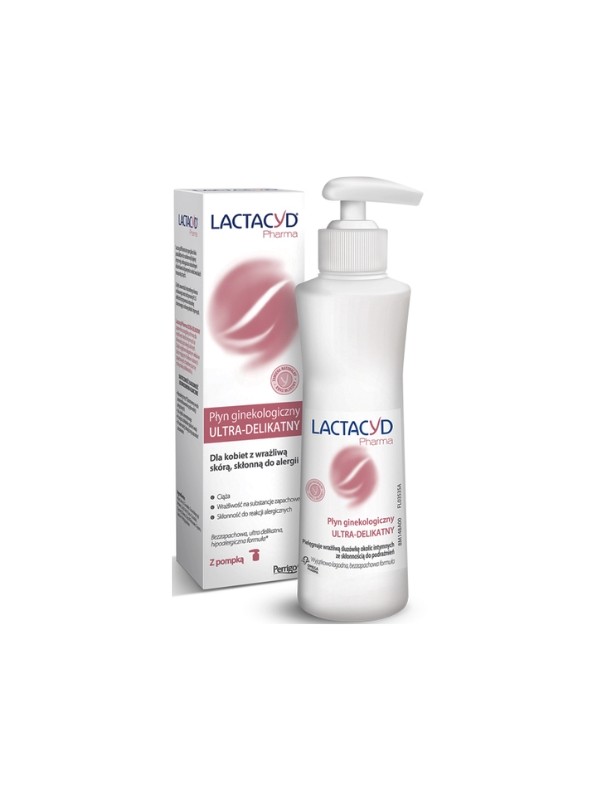 Lactacyd Pharma Ultra - zarte gynäkologische Flüssigkeit 250 ml