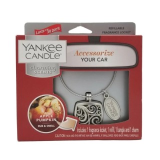 Набір автомобільних ароматизаторів Yankee Candle Car Charming Scents з наповнювачем Apple Pumpkin, 1 шт.