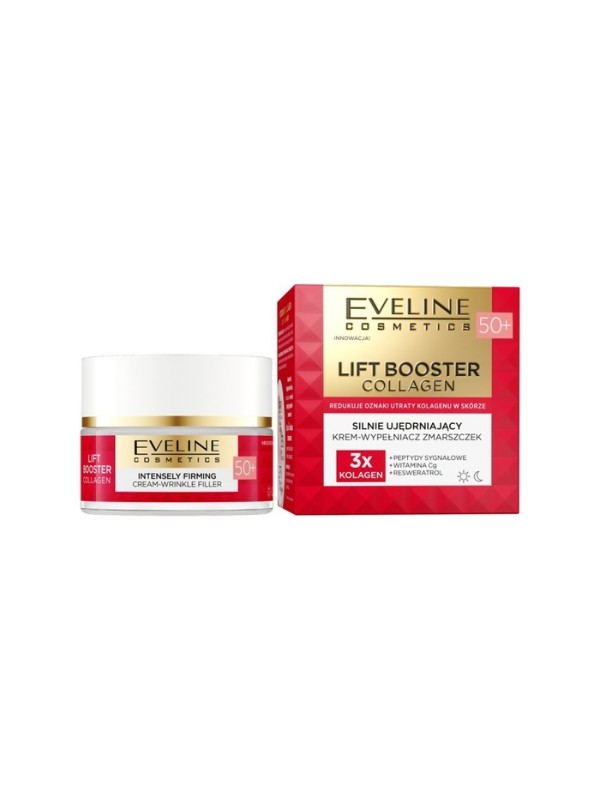 Eveline Lift Booster Collageen Sterk verstevigende crème - rimpelvuller 50+ 50 ml