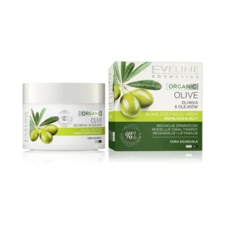 Eveline Organic Olive Сильно живильний омолоджуючий крем для обличчя 50 мл