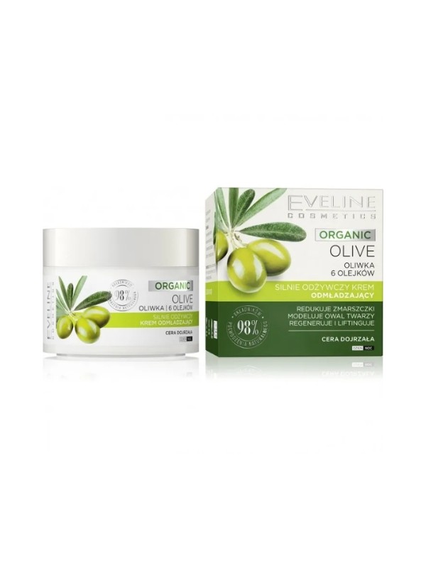 Eveline Organic Olive Sterk voedende verjongende gezichtscrème 50 ml