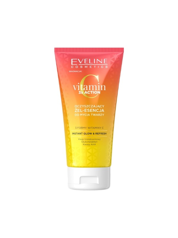 Eveline Vitamin C 3x Action Cleansing Gel - face wash essence 150 ml