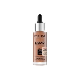 Eveline Liquid Control Gesichtsgrundierung mit Niacinamid in Tropfenform /065/ Toffee 32 ml