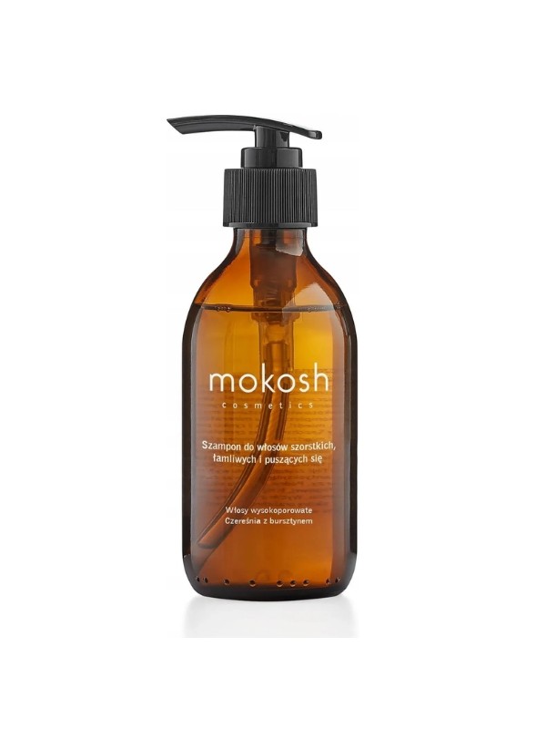 Mokosh en Ambershampoo voor hoog poreus, ruw, broos en kroeshaar 200 ml