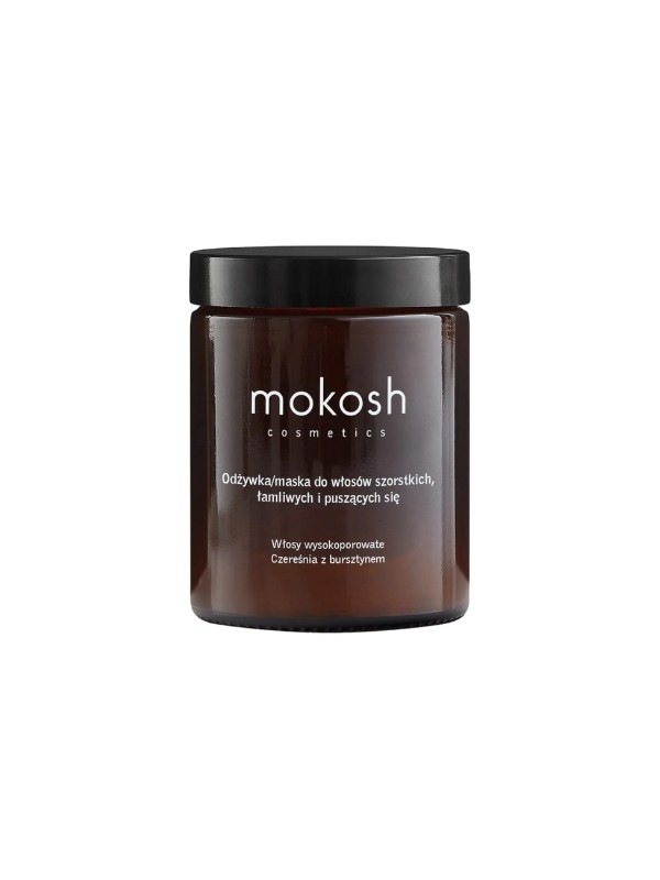 Mokosh Conditioner/Mask for high porosity, rough, brittle and frizzy hair Cherry with Amber 180 ml