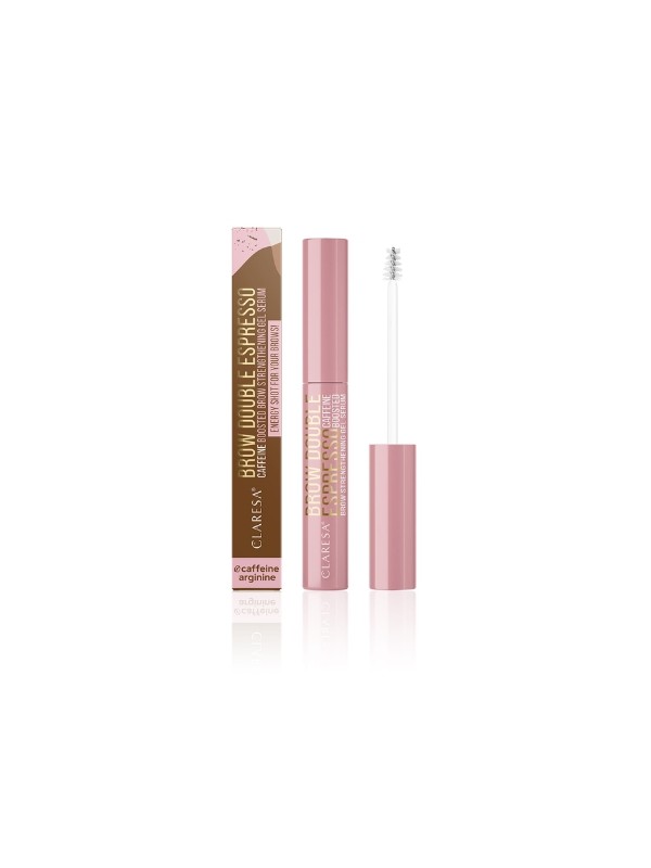 Claresa Brow Double Espresso Versterkend gel- Serum 6 g