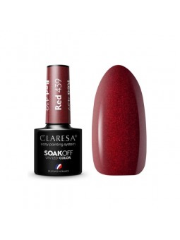 Claresa Red Hybrid nail...