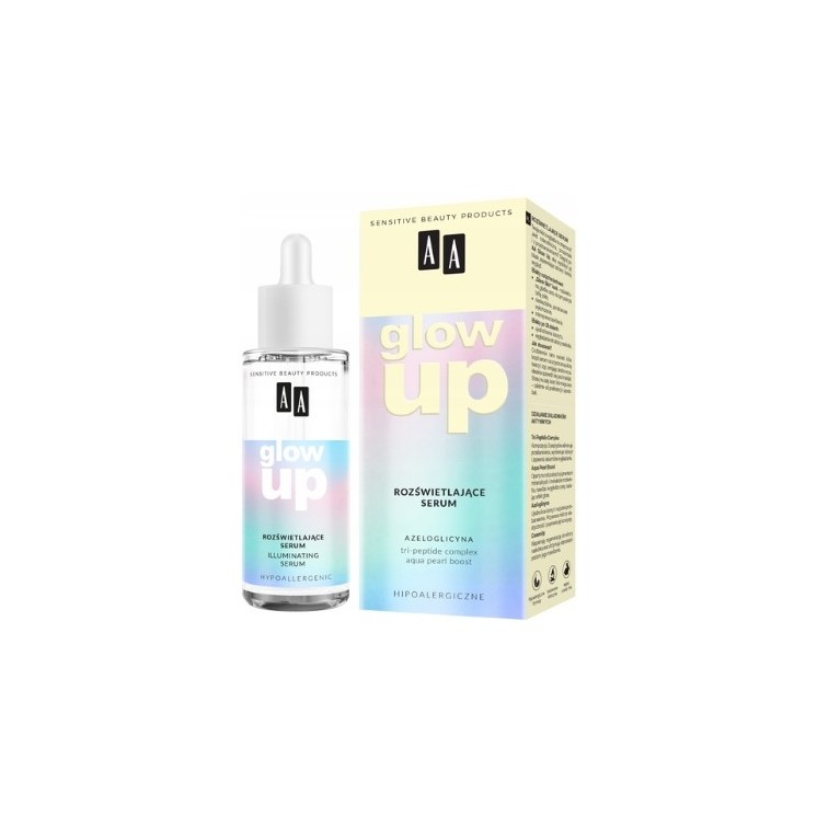 AA Glow Up Rozświetlające Serum do twarzy hipoalergiczne 30 ml 
