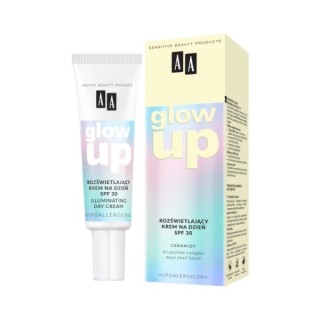 Денний крем для обличчя AA Glow Up Illuminating з фільтром SPF30 30 мл