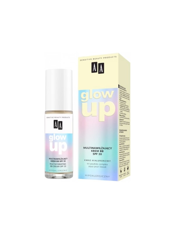 AA Glow Up Multi-hydraterende BB gezichtscrème met SPF30 30 ml