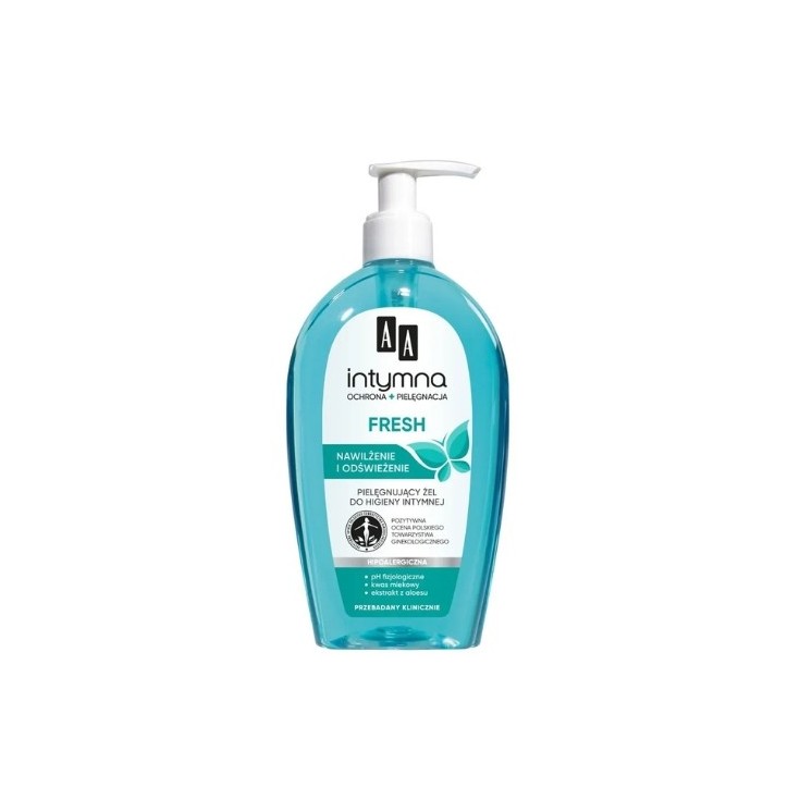 AA Intymna Ochrona + Pielęgnacja Żel do higieny intymnej Fresh 300 ml 