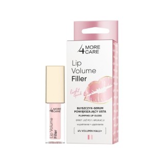 More 4 Care Lip Volume Filler Lip gloss - serum для збільшення губ Light Pink 4,8 г