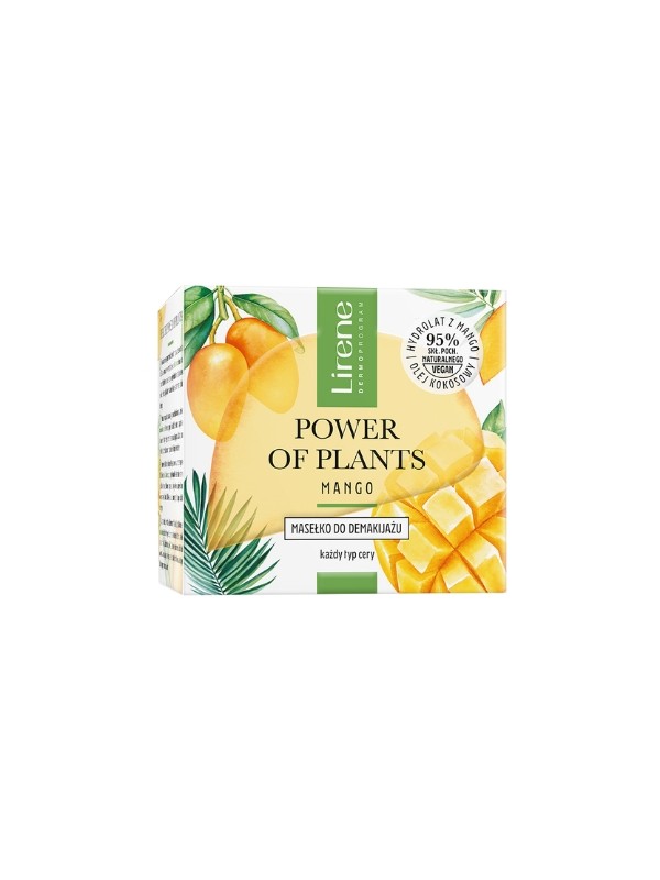 Масло для зняття макіяжу Lirene Power of Plants Mango 50 мл