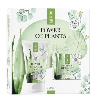 Lirene Power of Plants Aloe Set: Gesichtscreme 50 ml + Handcreme 75 ml