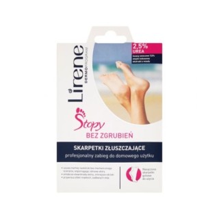 Lirene Exfoliating Socks Professionele behandeling voor thuisgebruik, 1 paar