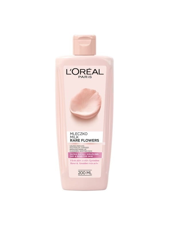 L'oreal Ideal Soft beruhigende Reinigungsmilch für trockene und empfindliche Haut 200 ml