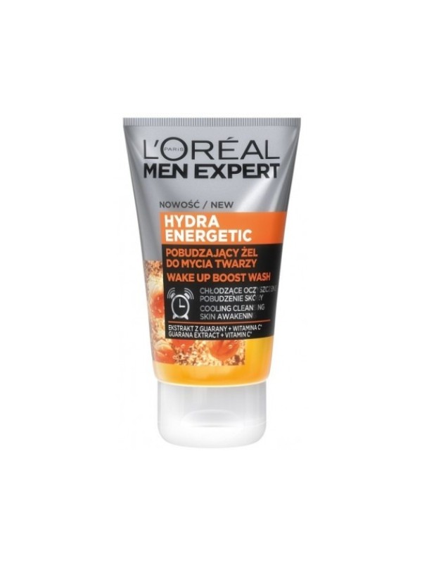 L'oreal Men Expert Hydra Energetic stimulating face wash gel 100 ml