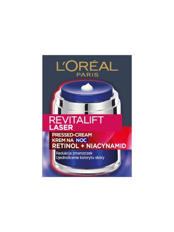 L'oreal Revitalift Laser Pressed- Cream Нічний крем для обличчя від зморшок 50 мл