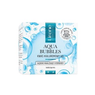 Lirene Aqua Bubbles Hyaluronic Acid 4D diep hydraterende gezichtshydrocrème 50 ml